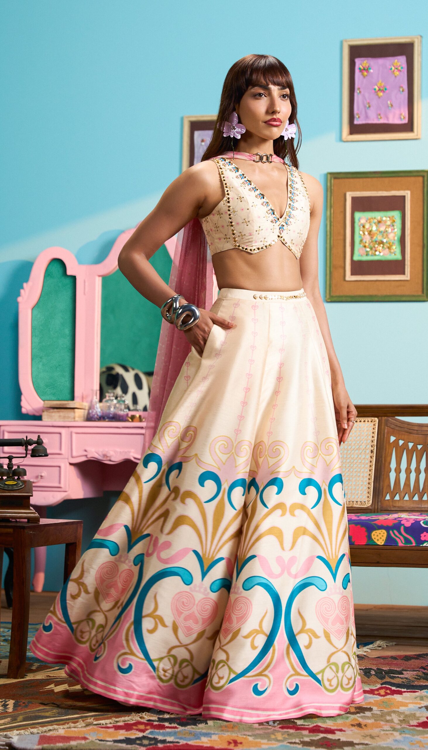 Ivorymysticlehengaside